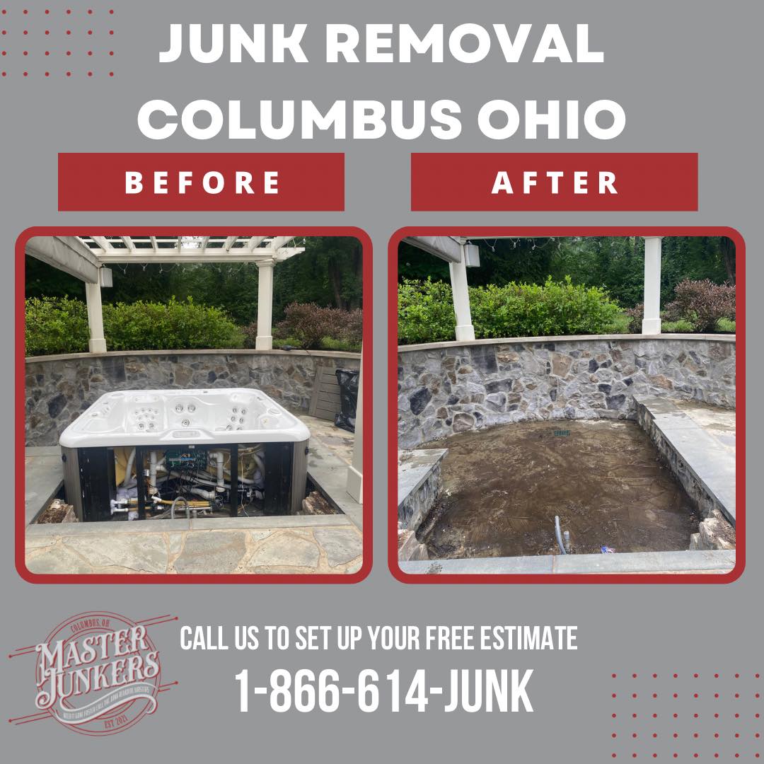 Removal of a hot tub in Columbus Ohio