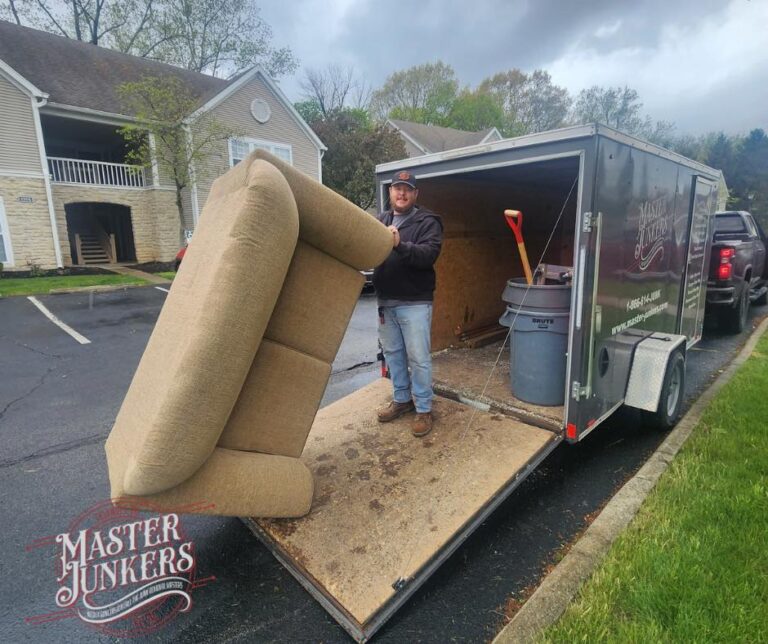 Removal of couch in Columbus Ohio