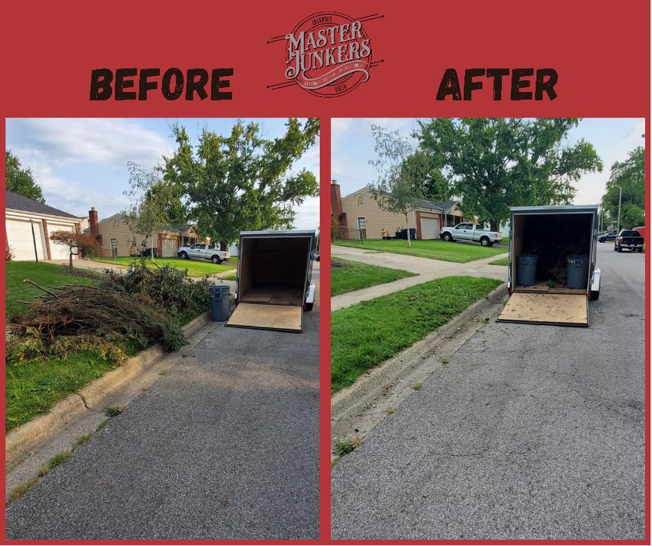 Removal of yard waste curbside in Columbus Ohio
