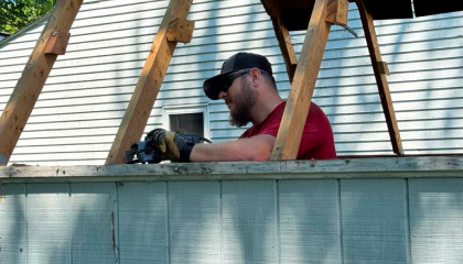 shed removal and light demo